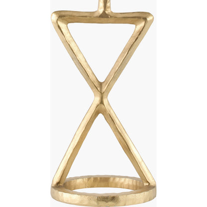 Adaje Accent Table Lamp by Surya. Made from aluminum, cotton, metal in a modern style.
