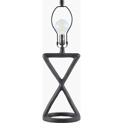 Adaje Accent Table Lamp by Surya. Made from aluminum, cotton, metal in a modern style.