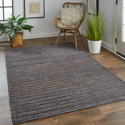 Kaelani Transitional Rug - 0769F by Feizy in brown, blue, taupe. Made from jute in a unique style.