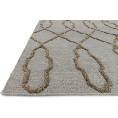 Wade WAE-05 Rug by Loloi in brown, stone. Made from 100% polyester in a unique style.