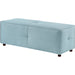 Andra Ottoman by Livabliss. Made from polyester, polyfill in a unique style.