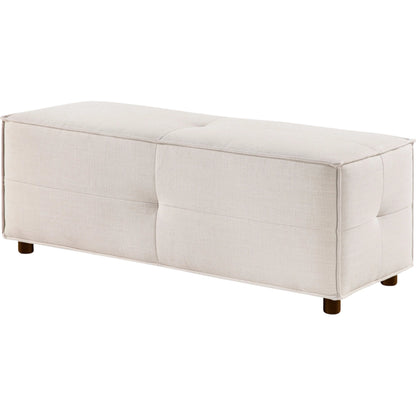 Andra Ottoman by Livabliss. Made from polyester, polyfill in a unique style.