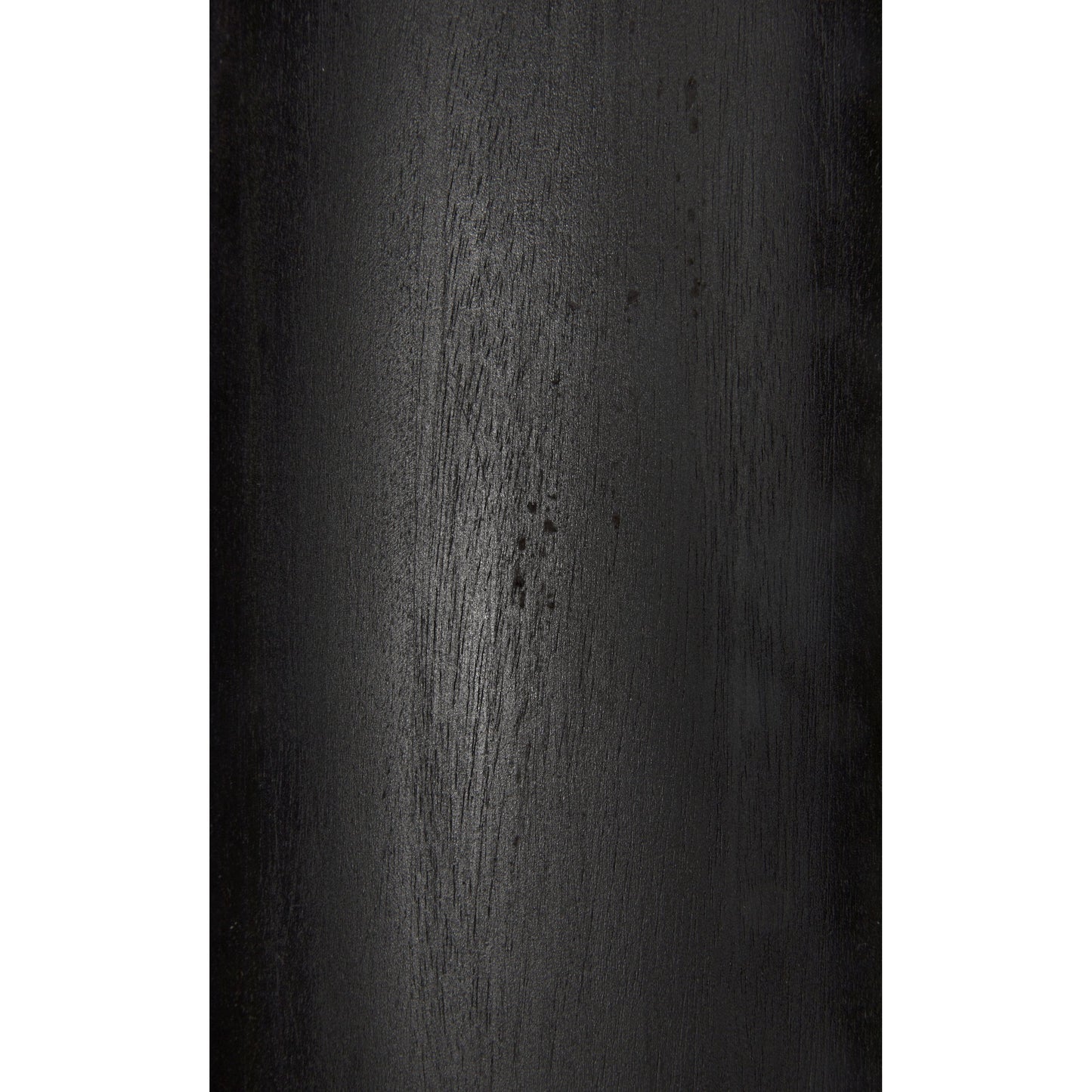 002 S-335642 | Closeup | Woolsey Mirror by Noir in charcoal black. Made from sungkai in a modern style.