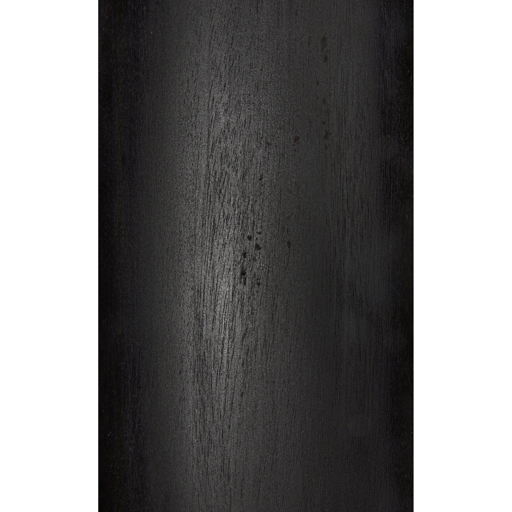 Woolsey Mirror by Noir in charcoal black. Made from sungkai in a modern style.