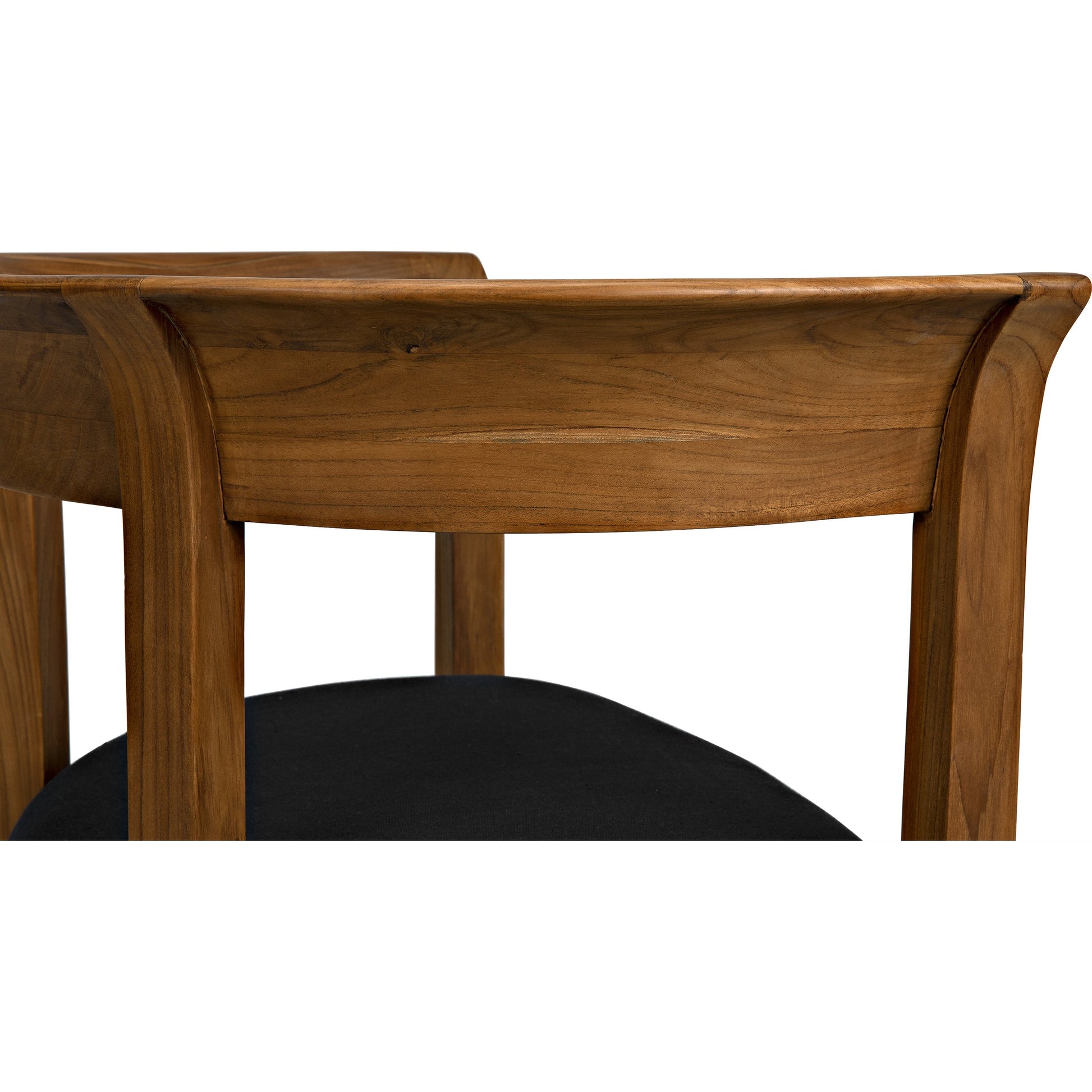 Webster Club Chair by Noir. Made from teak in a transitional style.