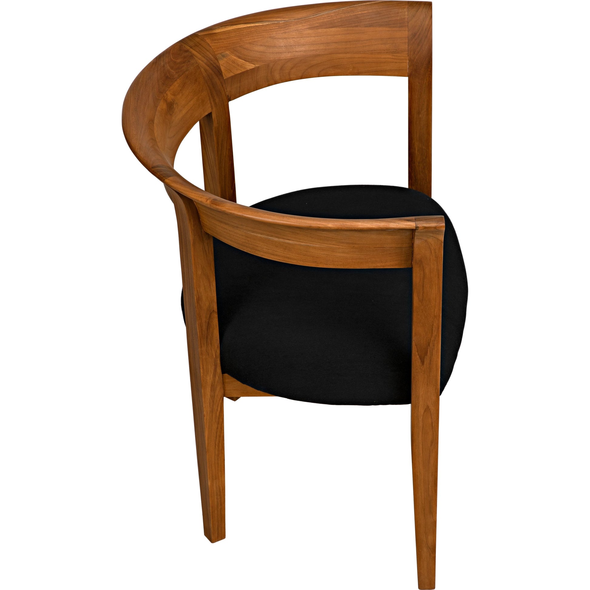 Webster Club Chair by Noir. Made from teak in a transitional style.