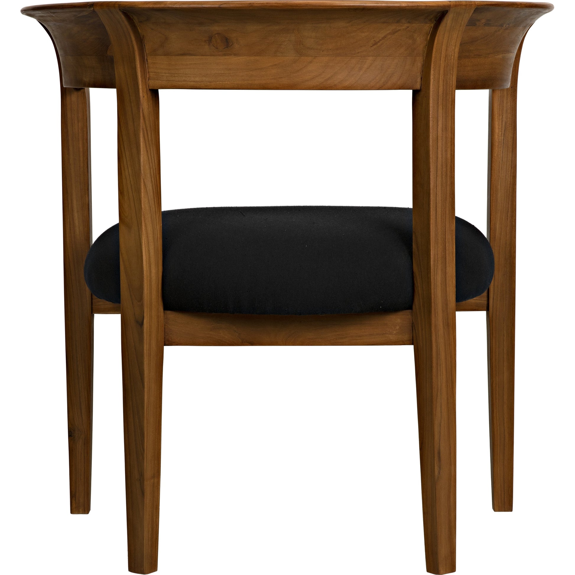 Webster Club Chair by Noir. Made from teak in a transitional style.