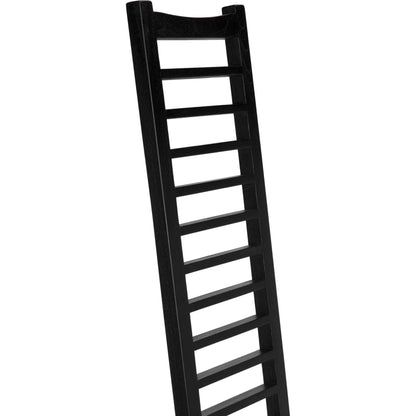 Morris Chair by Noir in charcoal black. Made from mindi in a eclectic & global style.