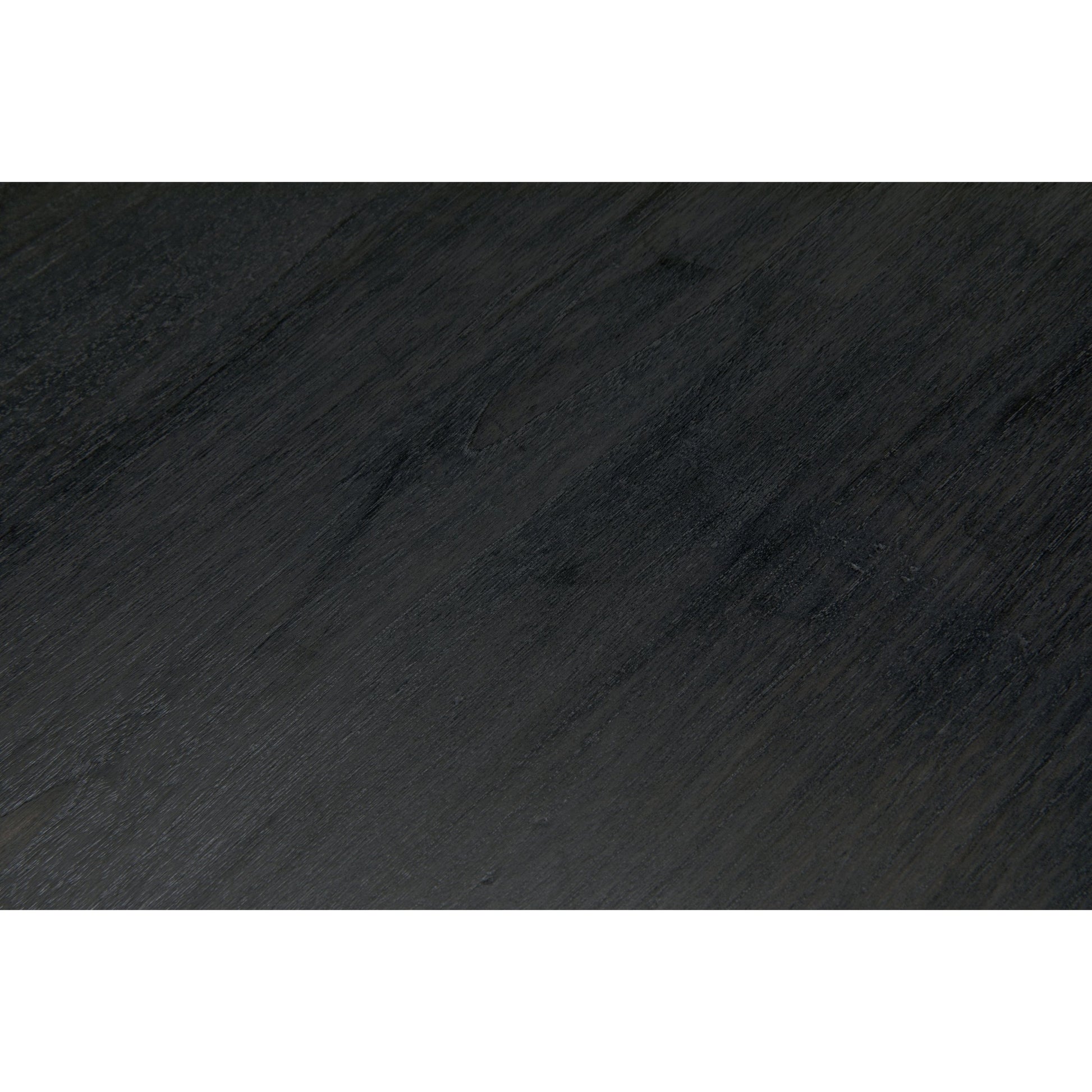 Fox Side Table by Noir in charcoal black. Made from sungkai in a modern style.