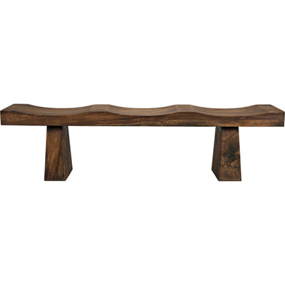 Shibumi Bench by Noir. Made from munggur in a eclectic & global style.