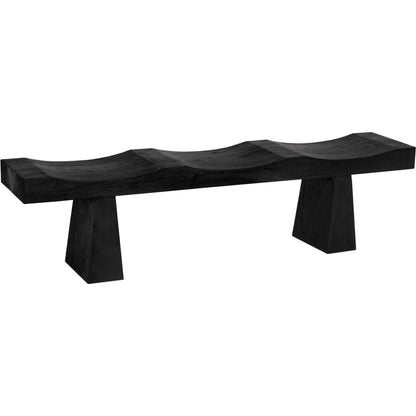 Shibumi Bench by Noir. Made from munggur in a eclectic & global style.