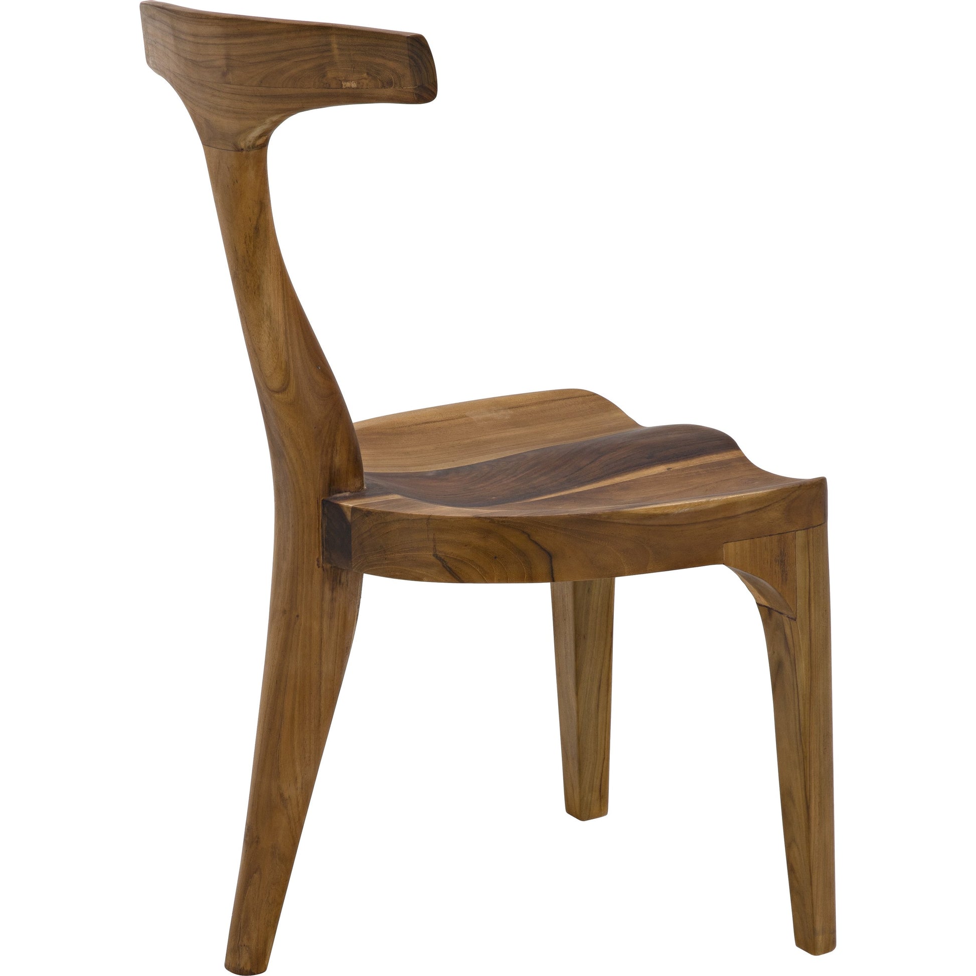 Bosch Chair by Noir in clear coat satin. Made from teak in a modern style.