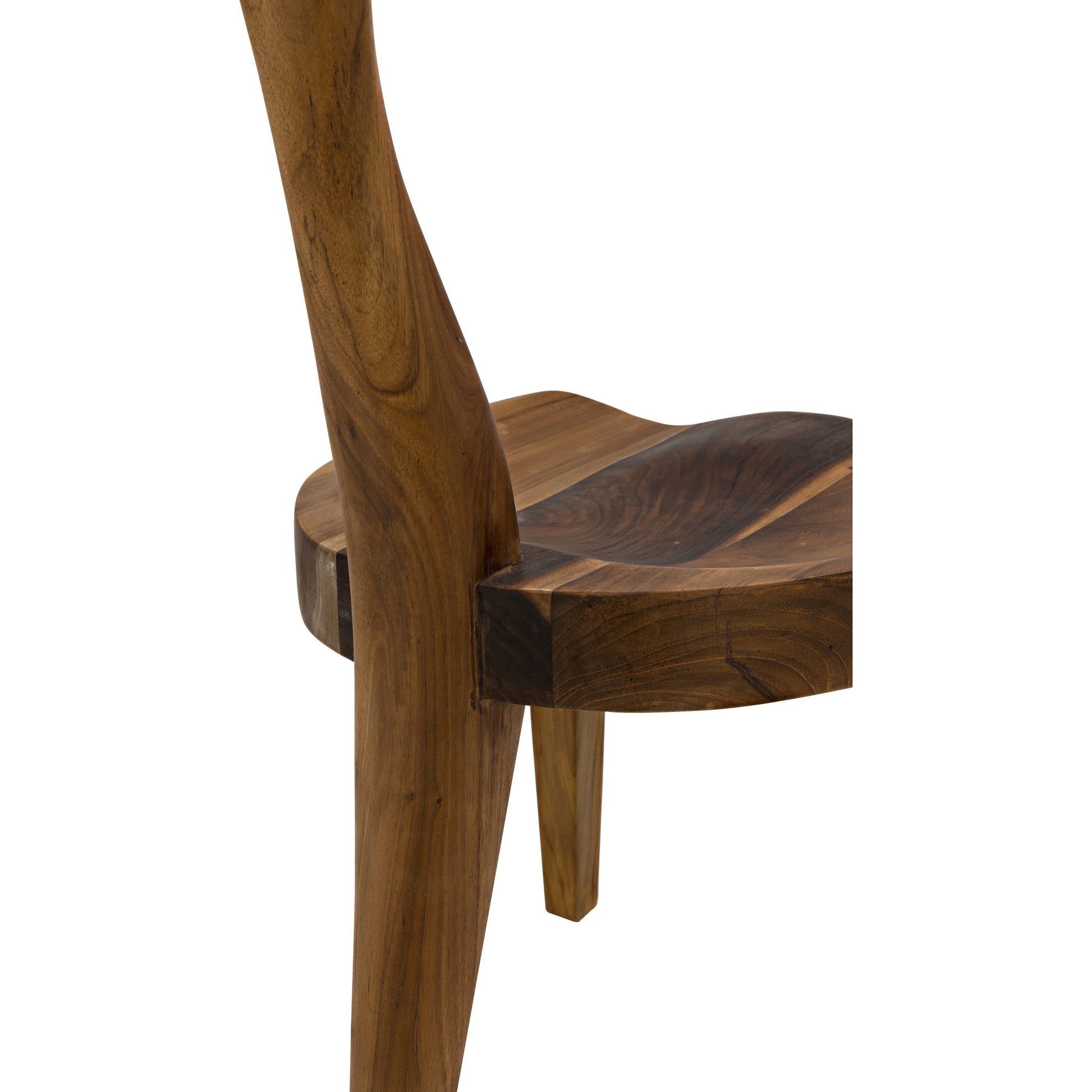 Bosch Chair by Noir in clear coat satin. Made from teak in a modern style.