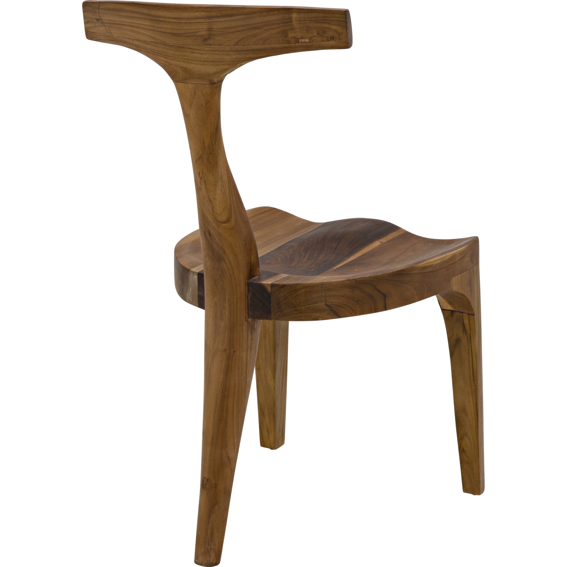 Bosch Chair by Noir in clear coat satin. Made from teak in a modern style.
