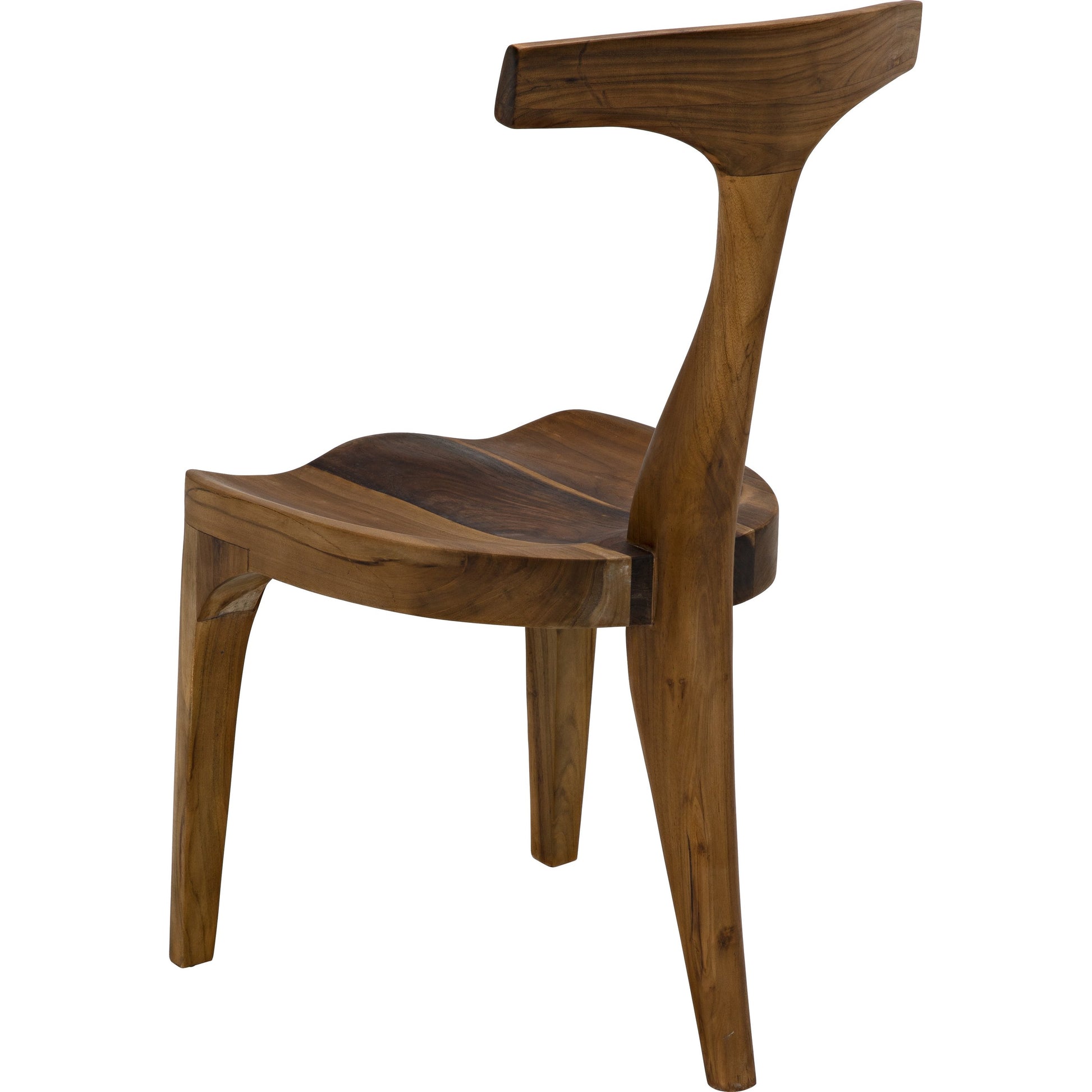 Bosch Chair by Noir in clear coat satin. Made from teak in a modern style.