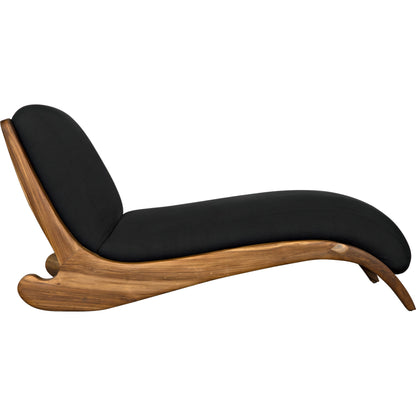 Kurosava Lounge by Noir in clear coat satin. Made from teak, cotton in a modern style.