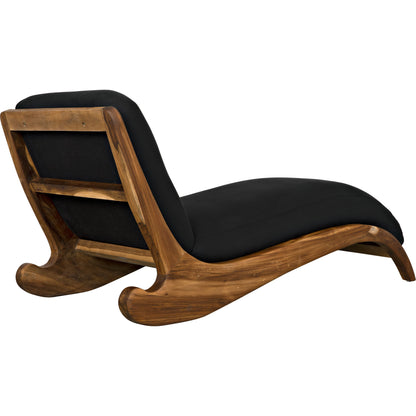 Kurosava Lounge by Noir in clear coat satin. Made from teak, cotton in a modern style.