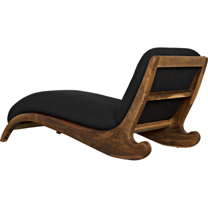 Kurosava Lounge by Noir in clear coat satin. Made from teak, cotton in a modern style.