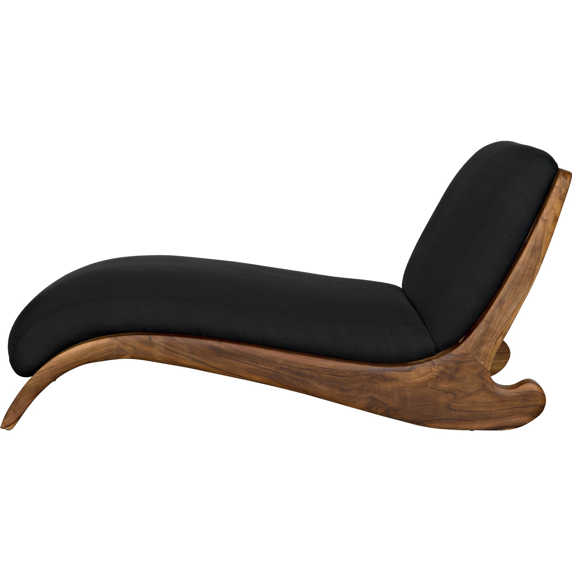 Kurosava Lounge by Noir in clear coat satin. Made from teak, cotton in a modern style.