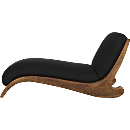 Kurosava Lounge by Noir in clear coat satin. Made from teak, cotton in a modern style.