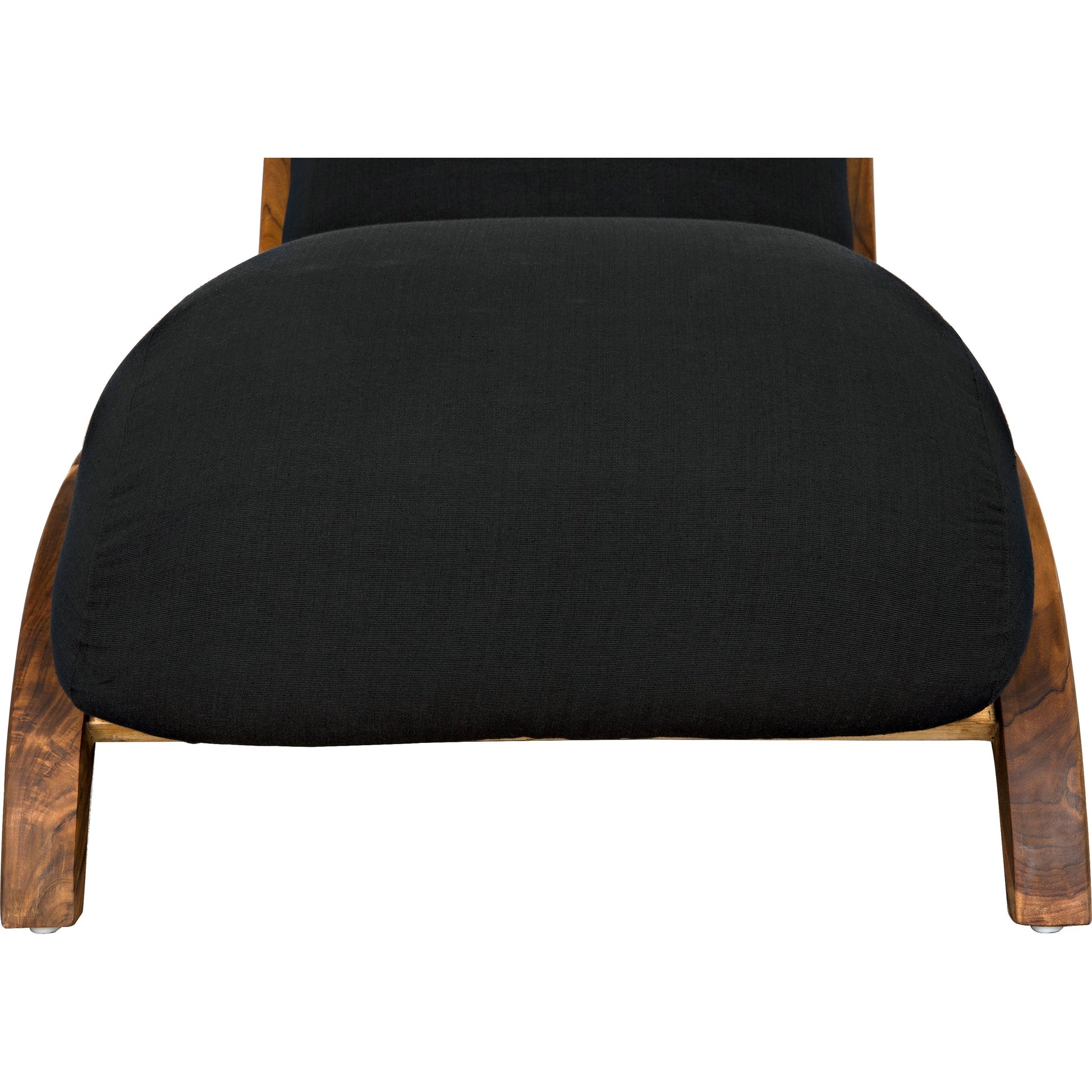 Kurosava Lounge by Noir in clear coat satin. Made from teak, cotton in a modern style.