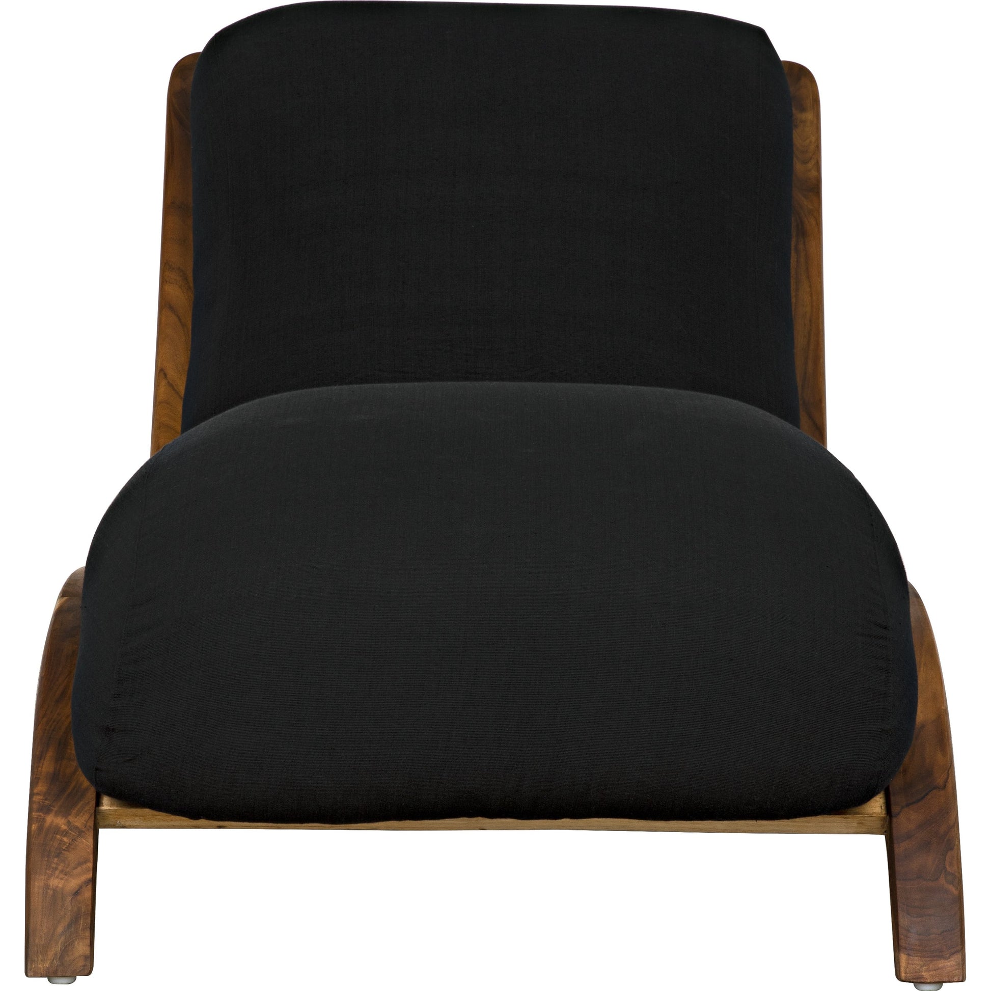 Kurosava Lounge by Noir in clear coat satin. Made from teak, cotton in a modern style.