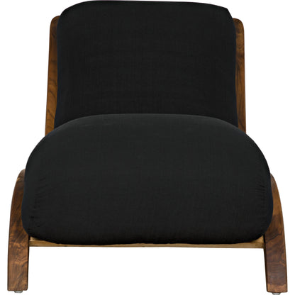 Kurosava Lounge by Noir in clear coat satin. Made from teak, cotton in a modern style.