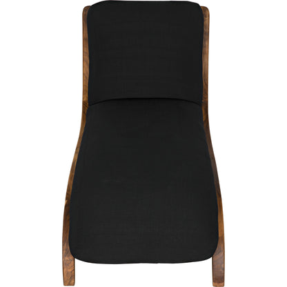 Kurosava Lounge by Noir in clear coat satin. Made from teak, cotton in a modern style.