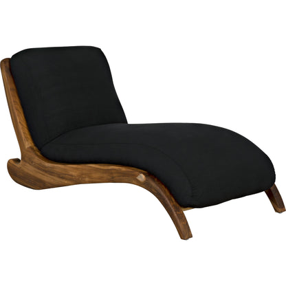 Kurosava Lounge by Noir in clear coat satin. Made from teak, cotton in a modern style.