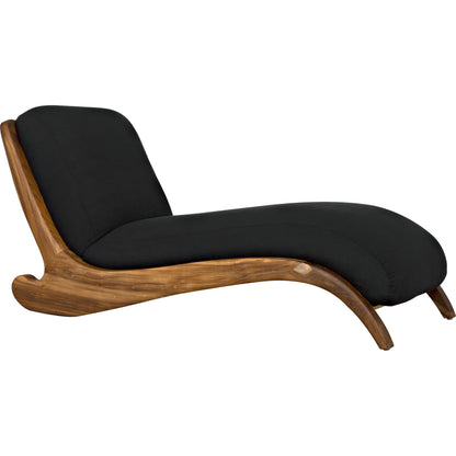 Kurosava Lounge by Noir in clear coat satin. Made from teak, cotton in a modern style.