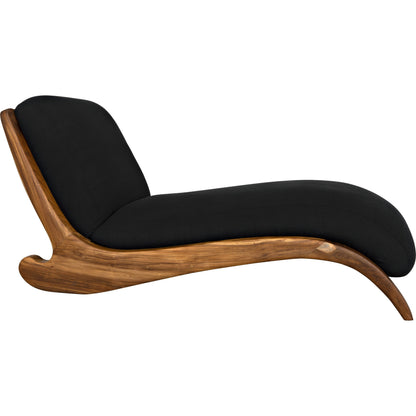 Kurosava Lounge by Noir in clear coat satin. Made from teak, cotton in a modern style.