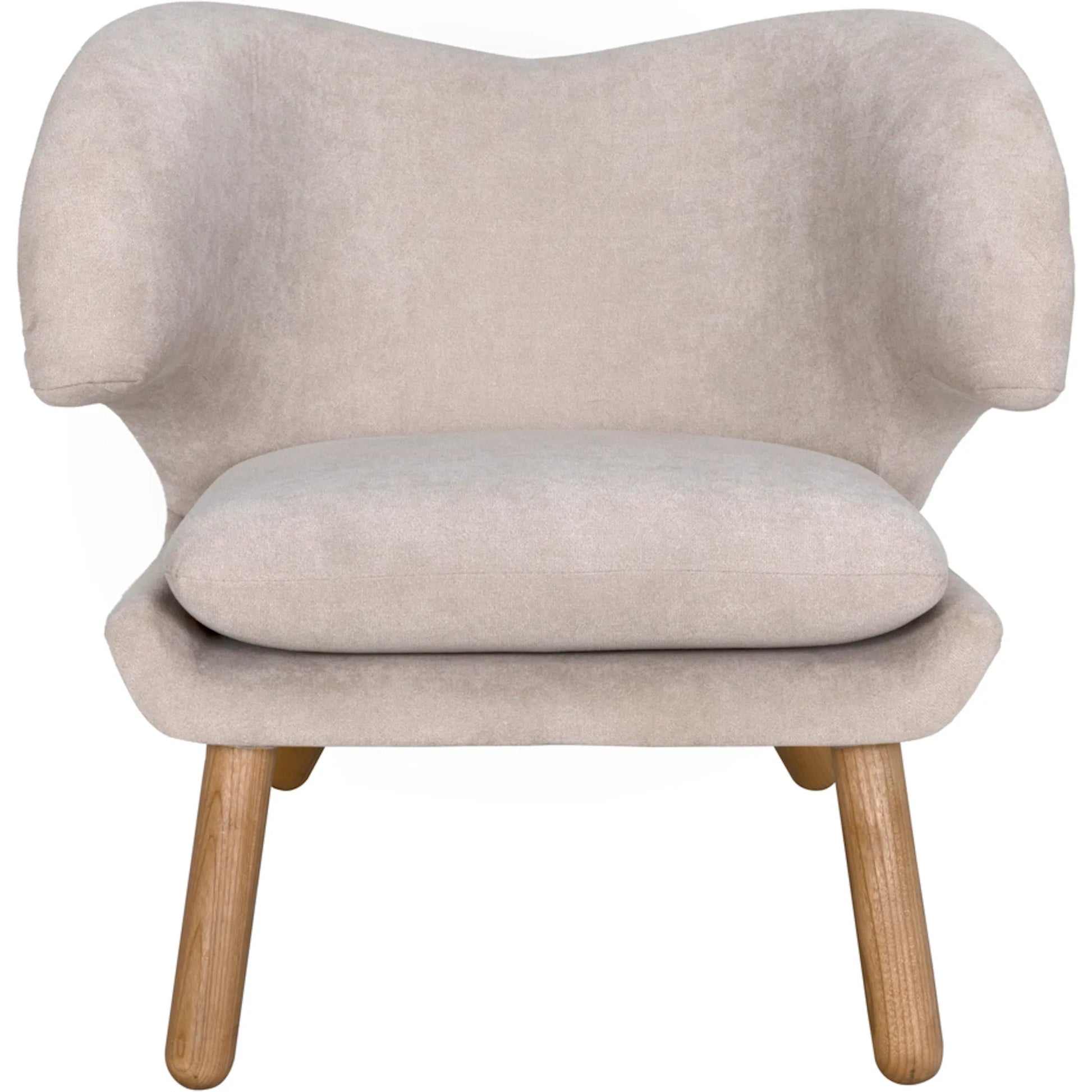 Valerie Chair by Noir. Made from sungkai and fabric in a modern style.