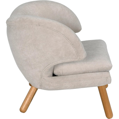 Valerie Chair by Noir. Made from sungkai and fabric in a modern style.