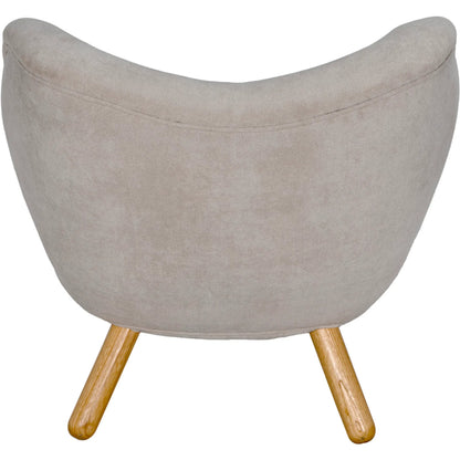 Valerie Chair by Noir. Made from sungkai and fabric in a modern style.