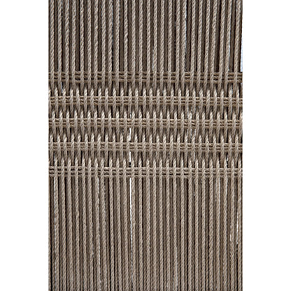 Salam Chair by Noir in clear coat flat teak. Made from teak and rope in a cottage & farmhouse style.