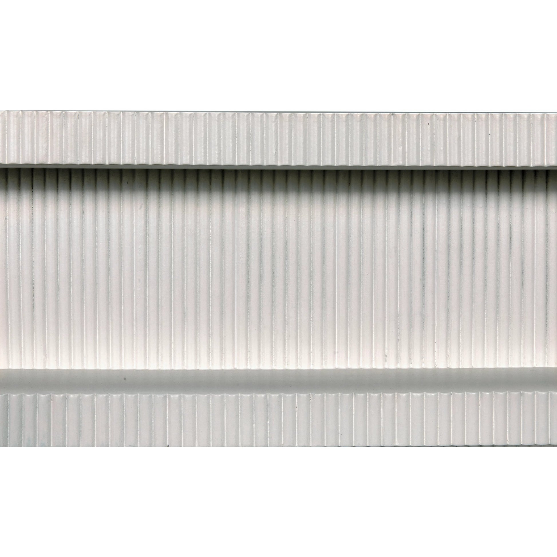 Small Parker Console by Noir in white wash. Made from mahogany and veneer in a modern style.