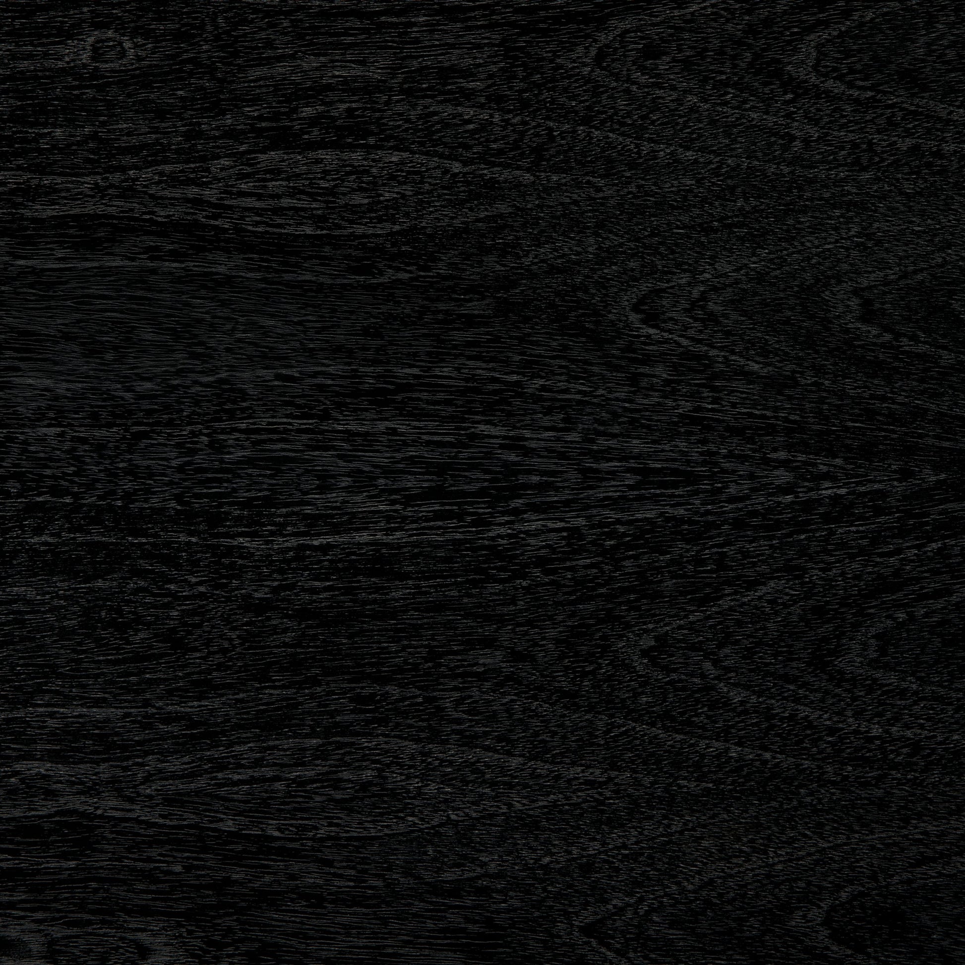 Stockholm Coffee Table by Noir in cinder black. Made from mindi in a traditional style.