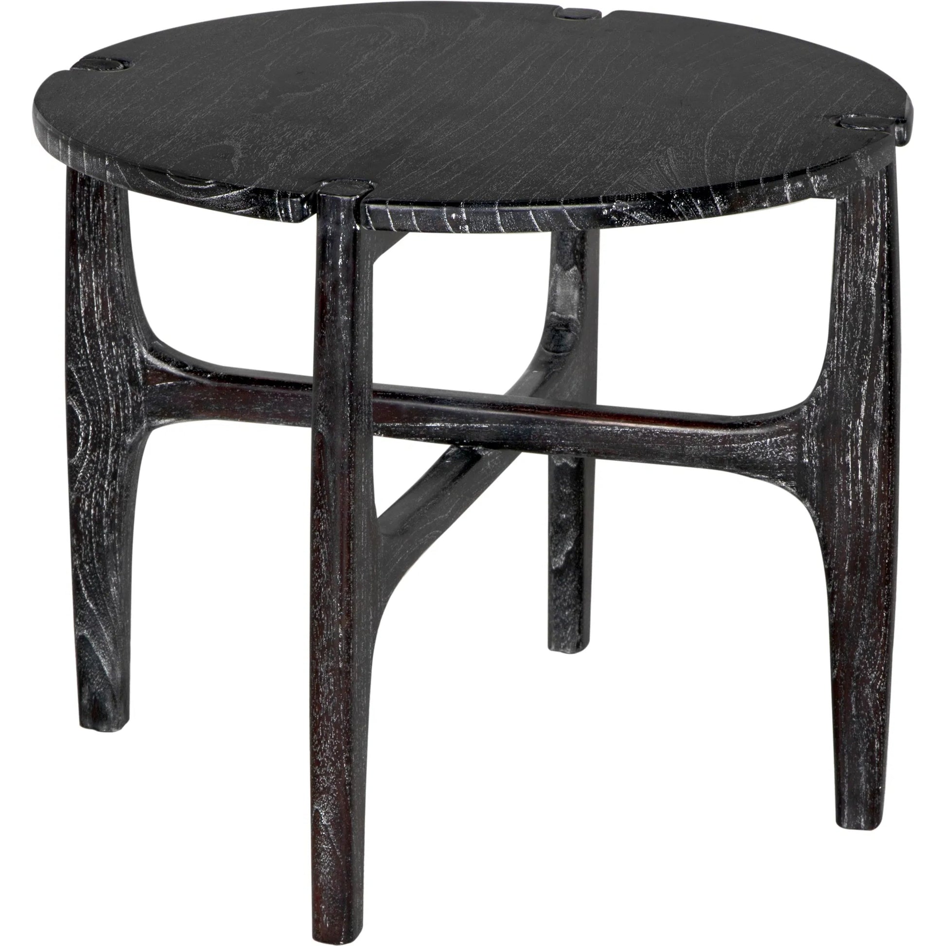 Bucks Side Table by Noir in sombre. Made from mindi in a modern style.