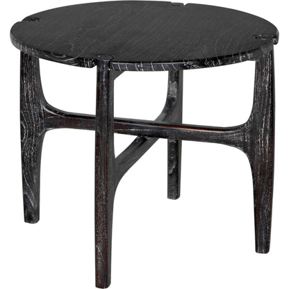 Bucks Side Table by Noir in sombre. Made from mindi in a modern style.