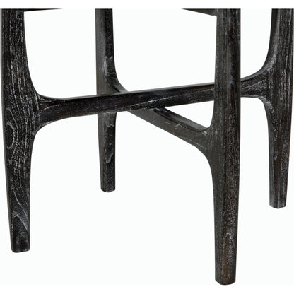 Bucks Side Table by Noir in sombre. Made from mindi in a modern style.