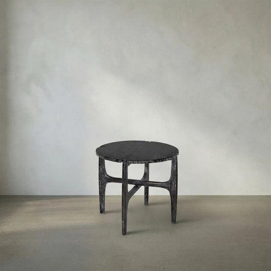 Bucks Side Table by Noir in sombre. Made from mindi in a modern style.