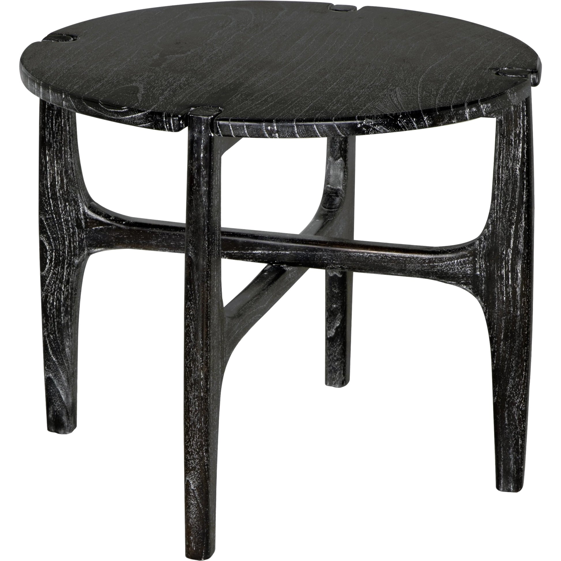 Bucks Side Table by Noir in sombre. Made from mindi in a modern style.