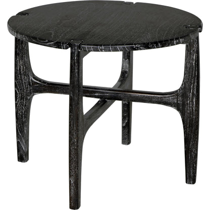 Bucks Side Table by Noir in sombre. Made from mindi in a modern style.