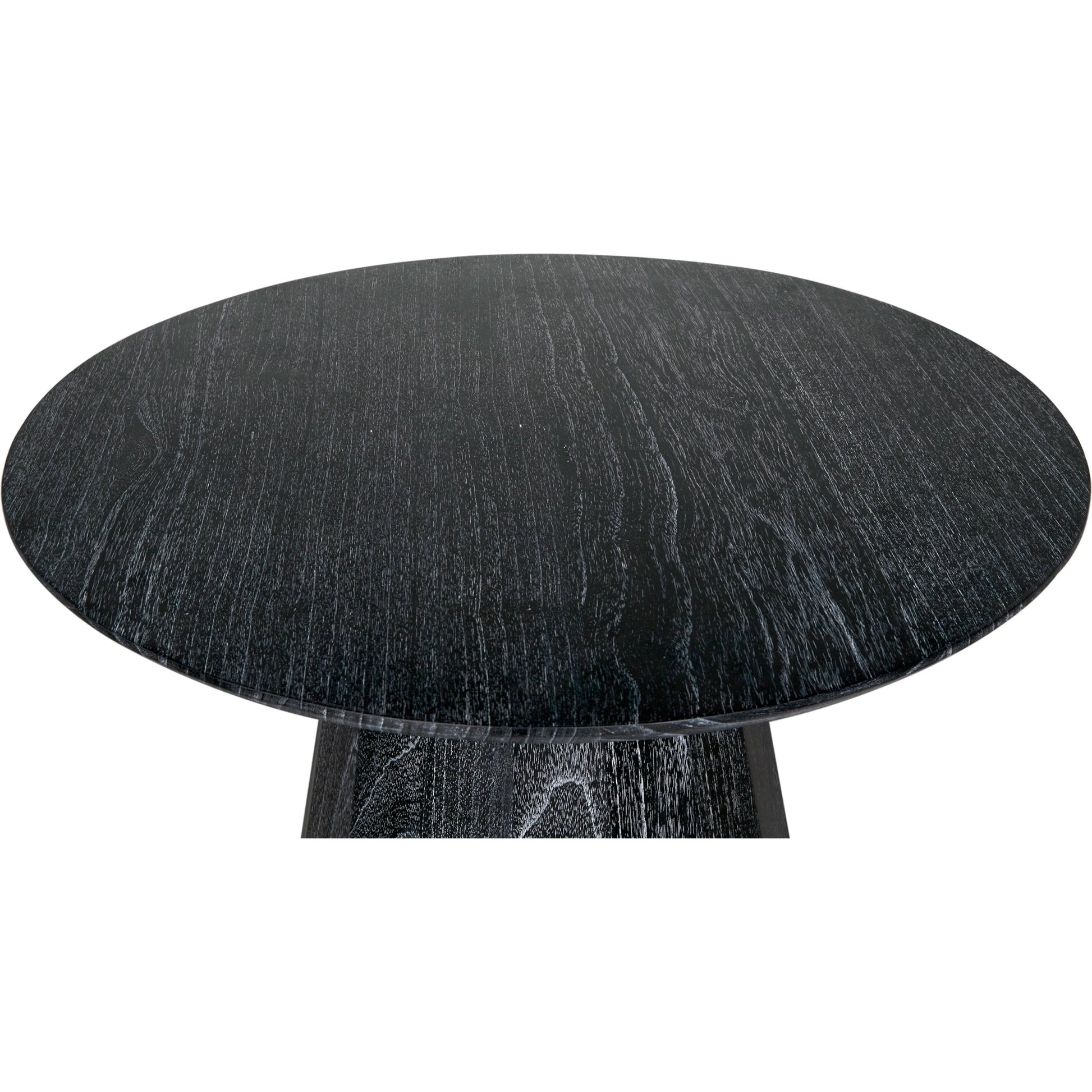 Harlow Coffee Table by Noir in cinder black. Made from mindi and venner in a modern style.