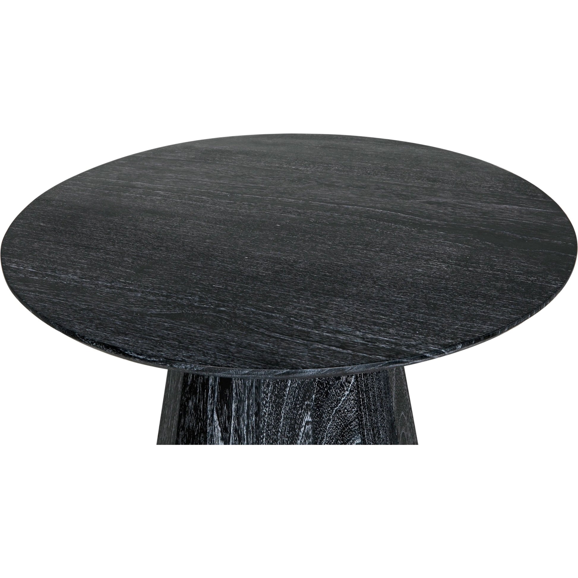 Harlow Coffee Table by Noir in cinder black. Made from mindi and venner in a modern style.