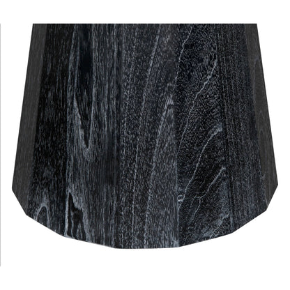 Harlow Coffee Table by Noir in cinder black. Made from mindi and venner in a modern style.