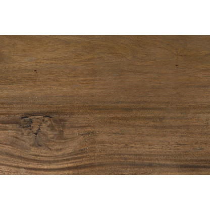 Govinda Coffee Table by Noir in teak oil. Made from teak in a rustic style.