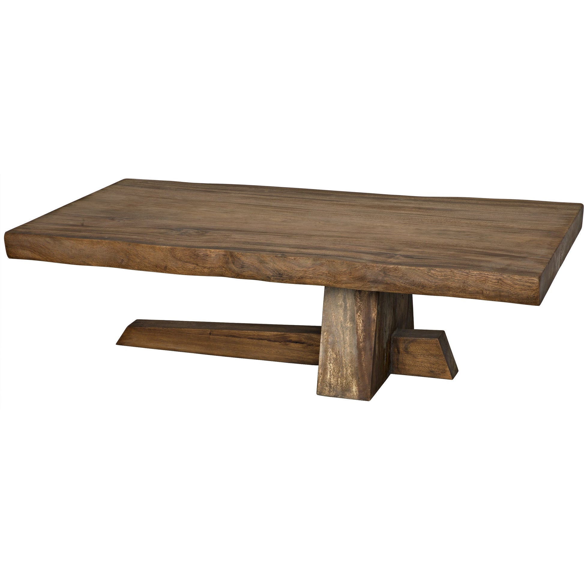 Govinda Coffee Table by Noir in teak oil. Made from teak in a rustic style.