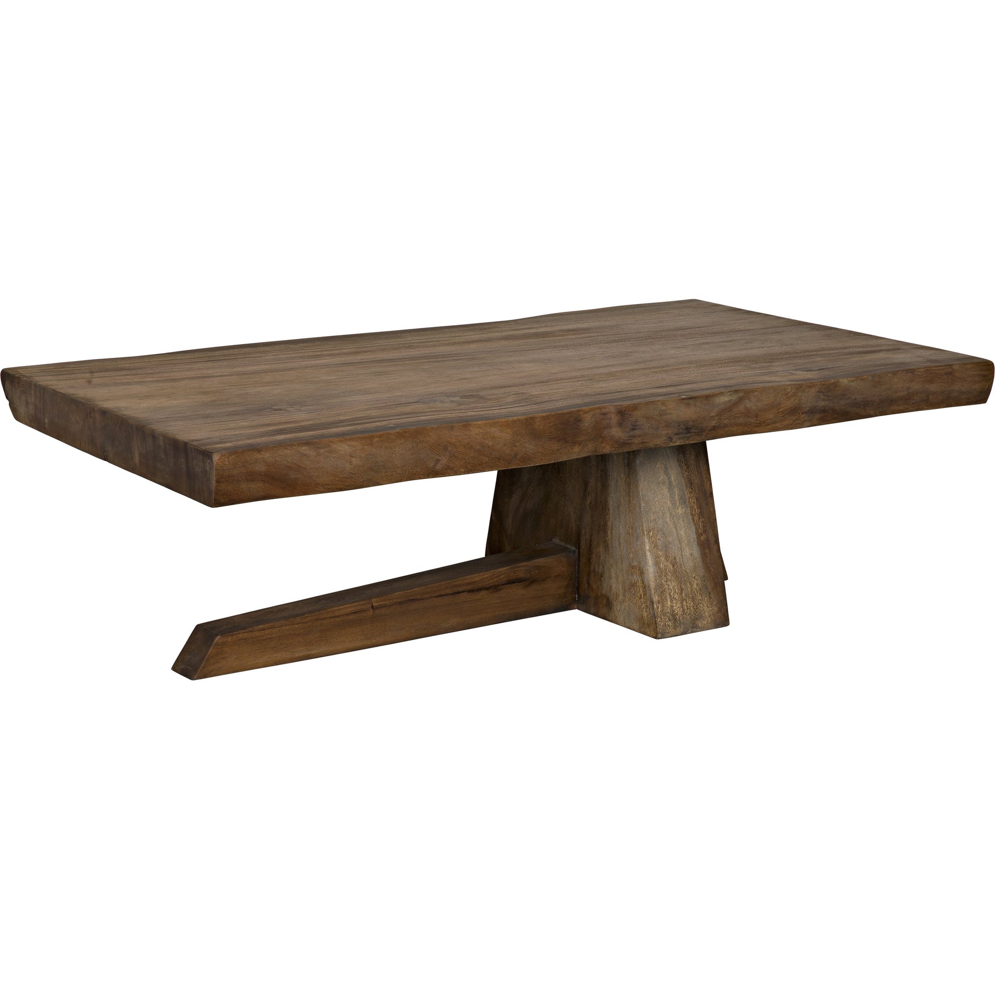 Govinda Coffee Table by Noir in teak oil. Made from teak in a rustic style.