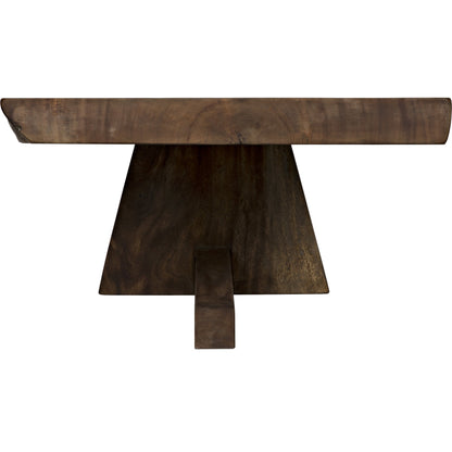 Govinda Coffee Table by Noir in teak oil. Made from teak in a rustic style.